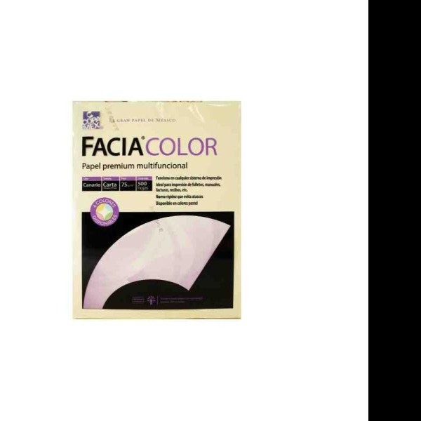 PAPEL FACIA BOND 75G.37K CTA.CANARIO MILLAR E..500 C5